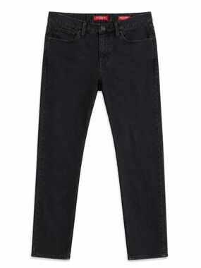 Guess Slim Straight “Del Mar Fit” Black Jeans – Size 29x32 EUC